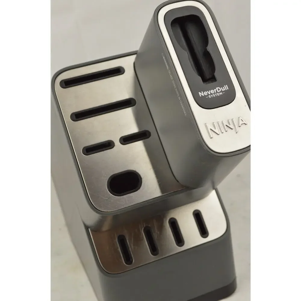 Ninja Foodi NeverDull K12010 Knife Block w/ Sharpener Replacement BLOCK ONLY